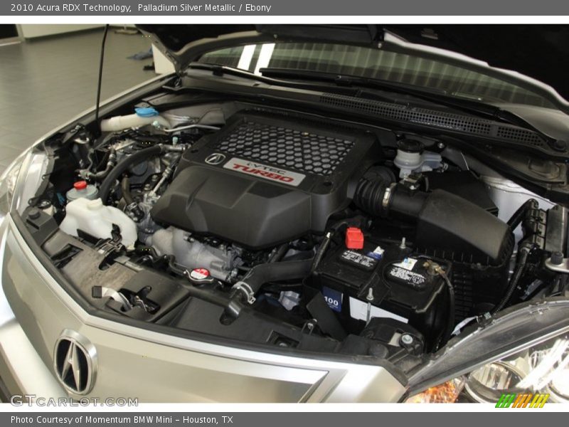 Palladium Silver Metallic / Ebony 2010 Acura RDX Technology