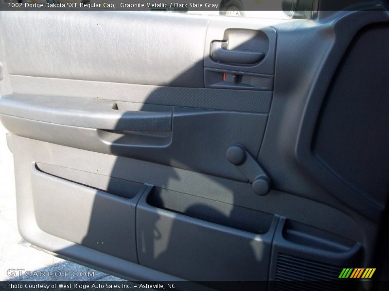 Graphite Metallic / Dark Slate Gray 2002 Dodge Dakota SXT Regular Cab