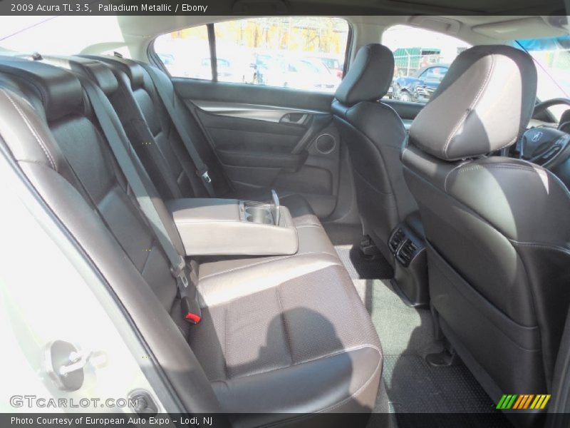 Palladium Metallic / Ebony 2009 Acura TL 3.5