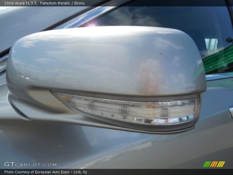 Palladium Metallic / Ebony 2009 Acura TL 3.5