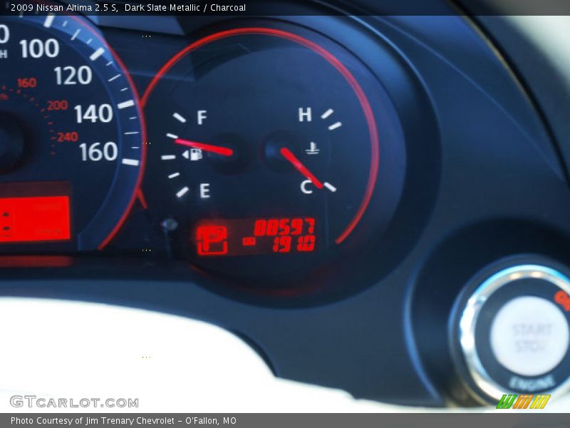 Dark Slate Metallic / Charcoal 2009 Nissan Altima 2.5 S
