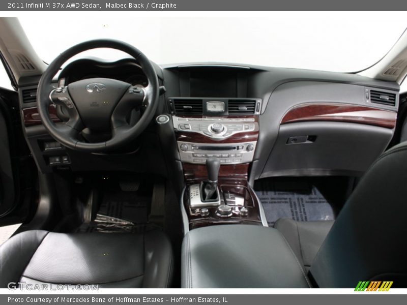 Malbec Black / Graphite 2011 Infiniti M 37x AWD Sedan