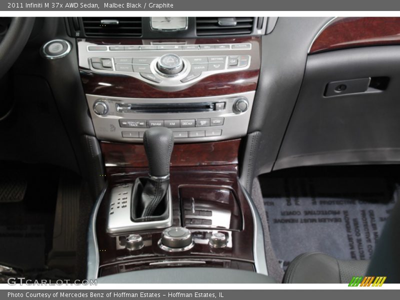 Malbec Black / Graphite 2011 Infiniti M 37x AWD Sedan