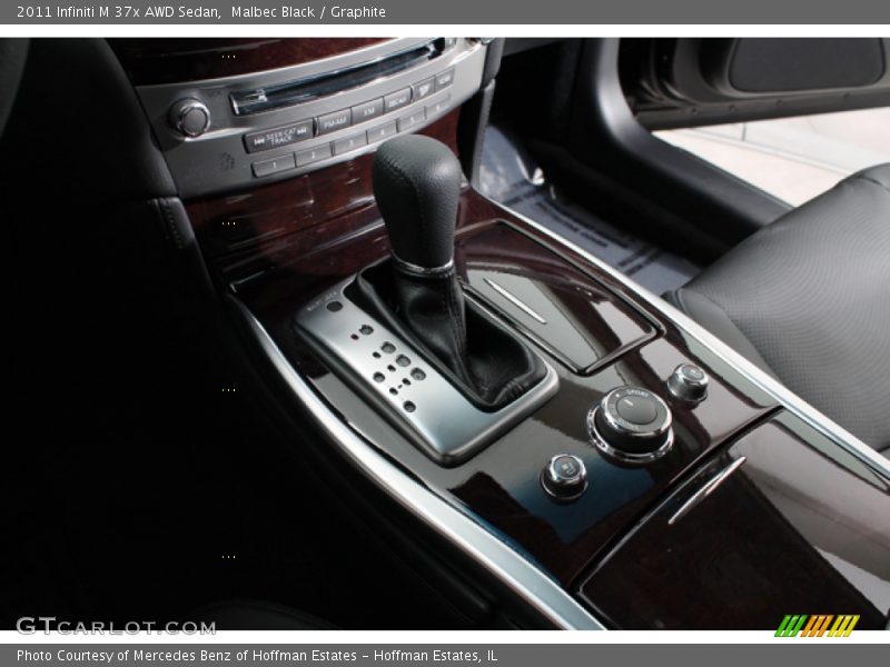 Malbec Black / Graphite 2011 Infiniti M 37x AWD Sedan