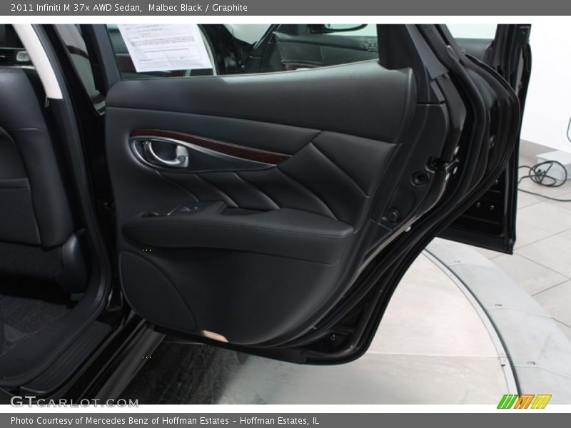 Malbec Black / Graphite 2011 Infiniti M 37x AWD Sedan