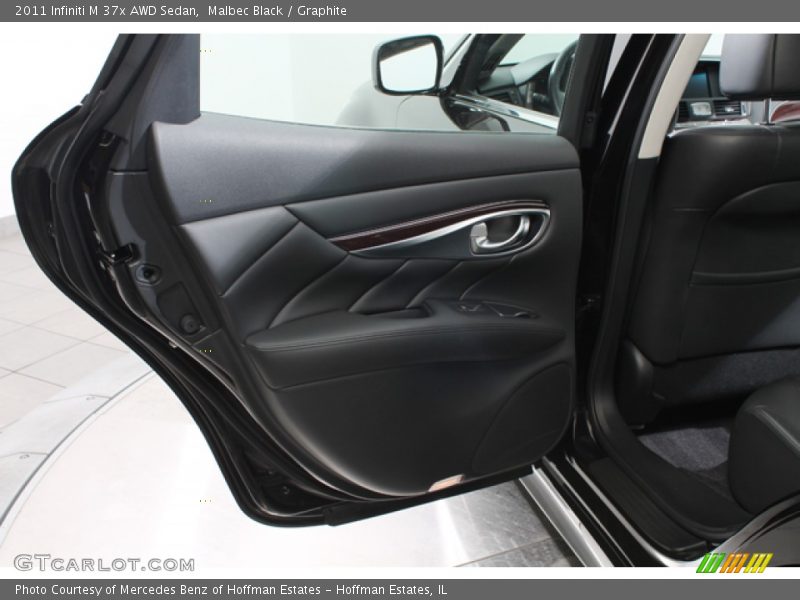 Malbec Black / Graphite 2011 Infiniti M 37x AWD Sedan