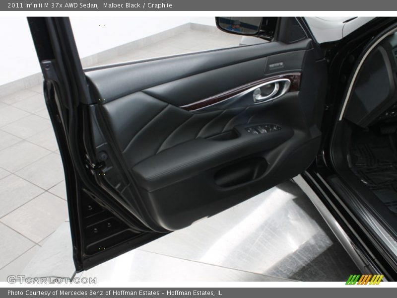 Malbec Black / Graphite 2011 Infiniti M 37x AWD Sedan