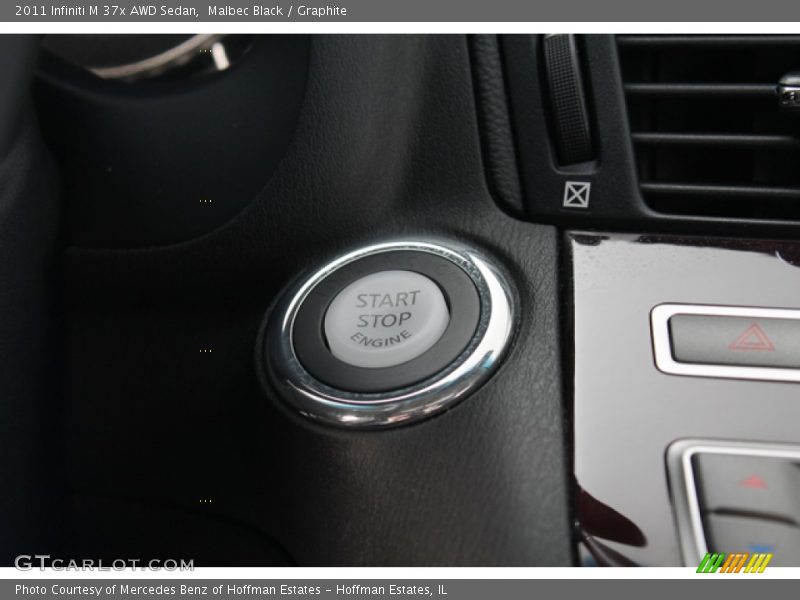 Malbec Black / Graphite 2011 Infiniti M 37x AWD Sedan