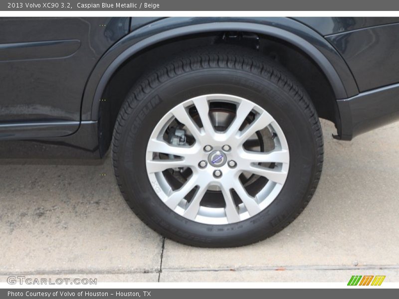 Caspian Blue Metallic / Beige 2013 Volvo XC90 3.2
