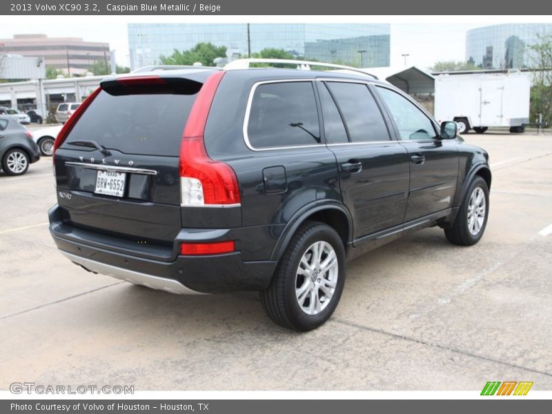 Caspian Blue Metallic / Beige 2013 Volvo XC90 3.2