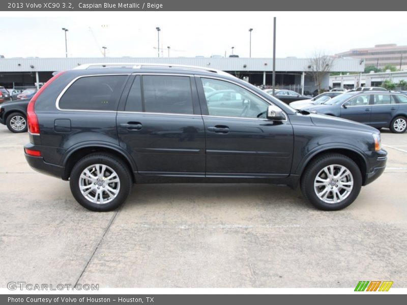 Caspian Blue Metallic / Beige 2013 Volvo XC90 3.2