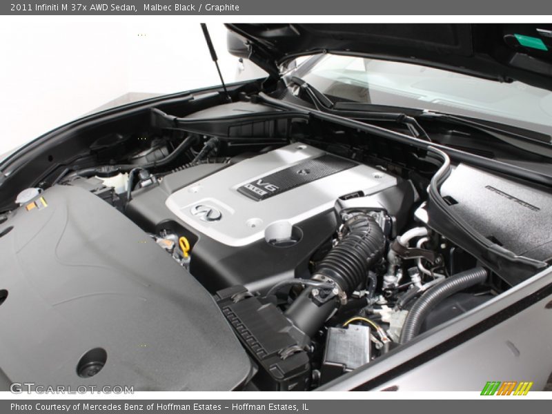 Malbec Black / Graphite 2011 Infiniti M 37x AWD Sedan