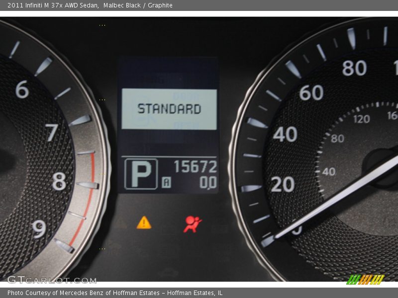 Malbec Black / Graphite 2011 Infiniti M 37x AWD Sedan