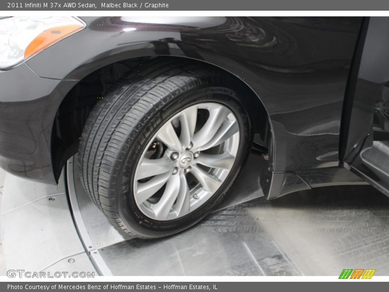 Malbec Black / Graphite 2011 Infiniti M 37x AWD Sedan