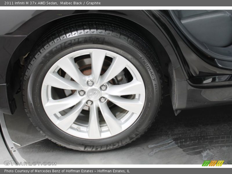 Malbec Black / Graphite 2011 Infiniti M 37x AWD Sedan