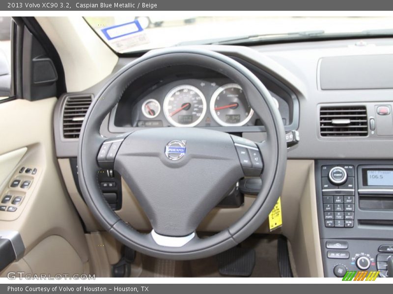 Caspian Blue Metallic / Beige 2013 Volvo XC90 3.2