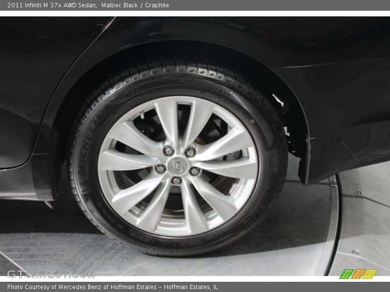 Malbec Black / Graphite 2011 Infiniti M 37x AWD Sedan