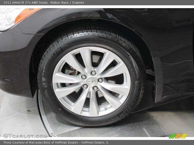 Malbec Black / Graphite 2011 Infiniti M 37x AWD Sedan