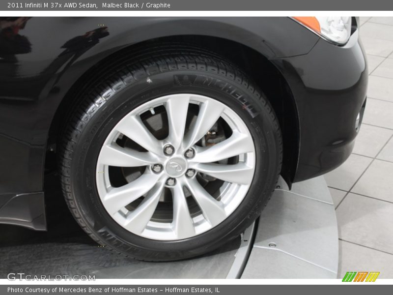 Malbec Black / Graphite 2011 Infiniti M 37x AWD Sedan