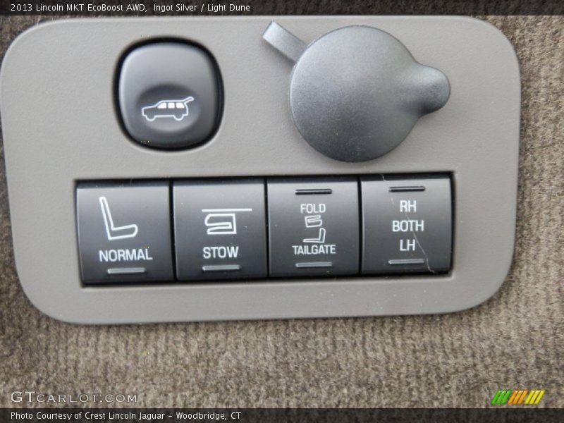 Controls of 2013 MKT EcoBoost AWD