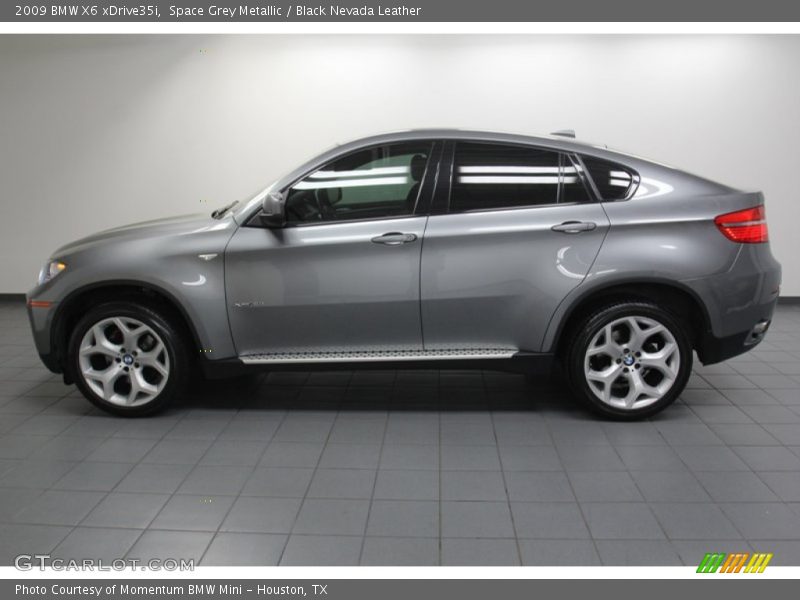 Space Grey Metallic / Black Nevada Leather 2009 BMW X6 xDrive35i