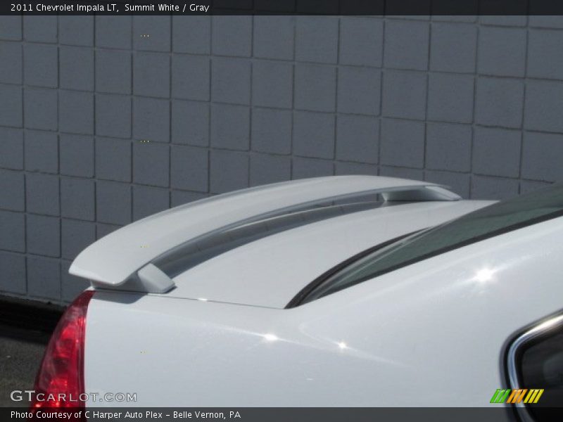 Summit White / Gray 2011 Chevrolet Impala LT