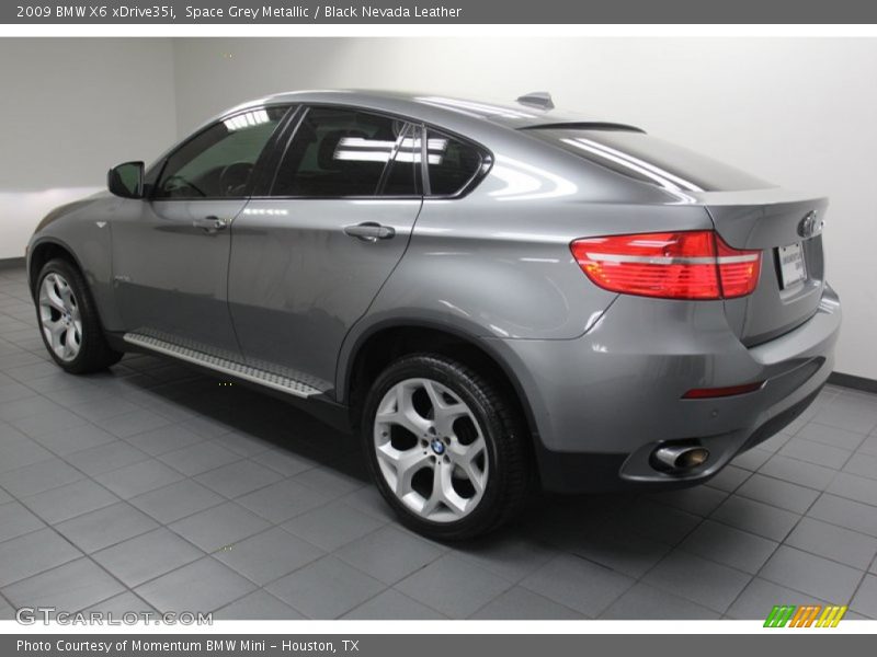 Space Grey Metallic / Black Nevada Leather 2009 BMW X6 xDrive35i