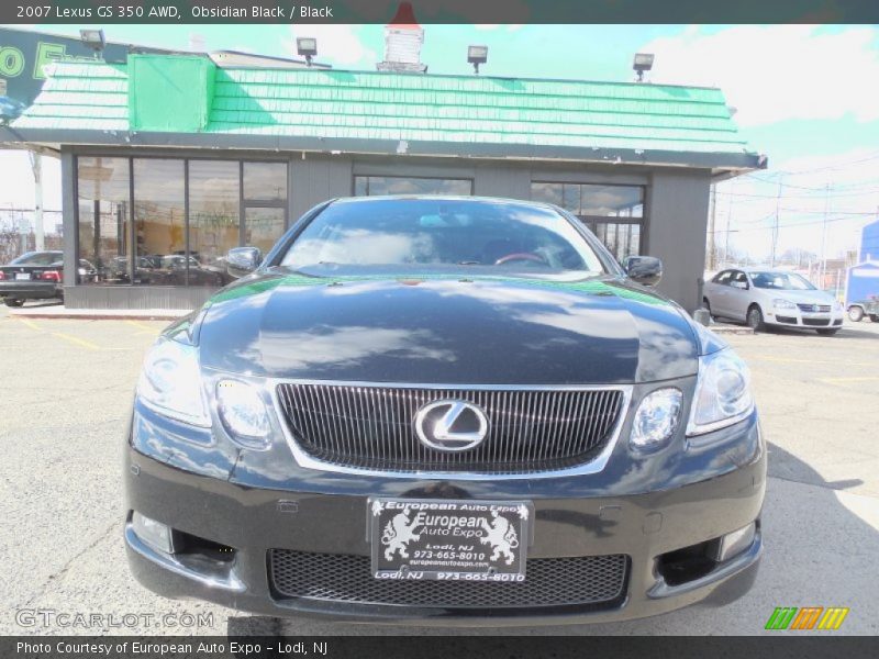 Obsidian Black / Black 2007 Lexus GS 350 AWD