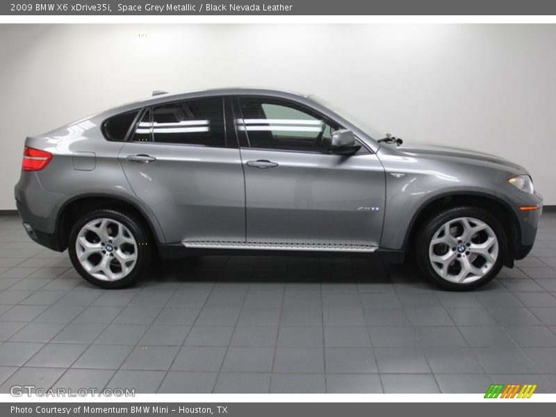 Space Grey Metallic / Black Nevada Leather 2009 BMW X6 xDrive35i