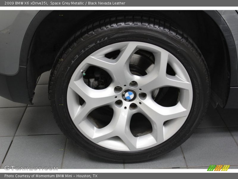 Space Grey Metallic / Black Nevada Leather 2009 BMW X6 xDrive35i