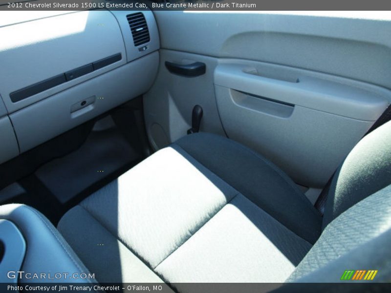 Blue Granite Metallic / Dark Titanium 2012 Chevrolet Silverado 1500 LS Extended Cab