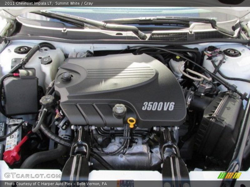 Summit White / Gray 2011 Chevrolet Impala LT