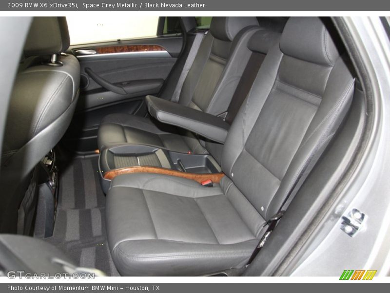 Space Grey Metallic / Black Nevada Leather 2009 BMW X6 xDrive35i