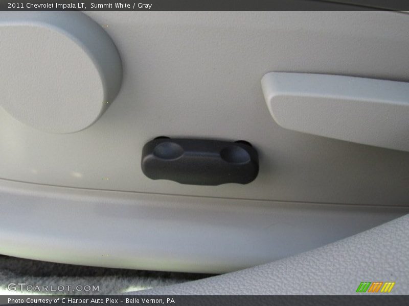 Summit White / Gray 2011 Chevrolet Impala LT