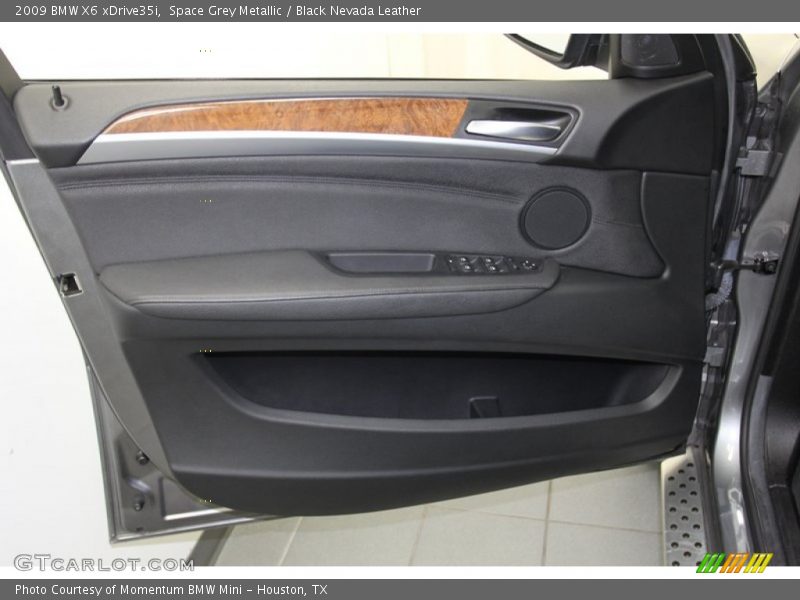 Space Grey Metallic / Black Nevada Leather 2009 BMW X6 xDrive35i