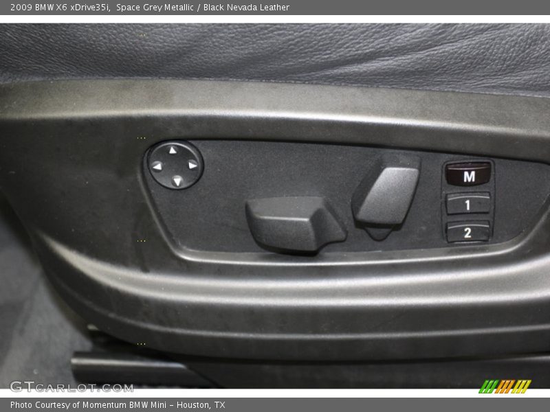 Space Grey Metallic / Black Nevada Leather 2009 BMW X6 xDrive35i