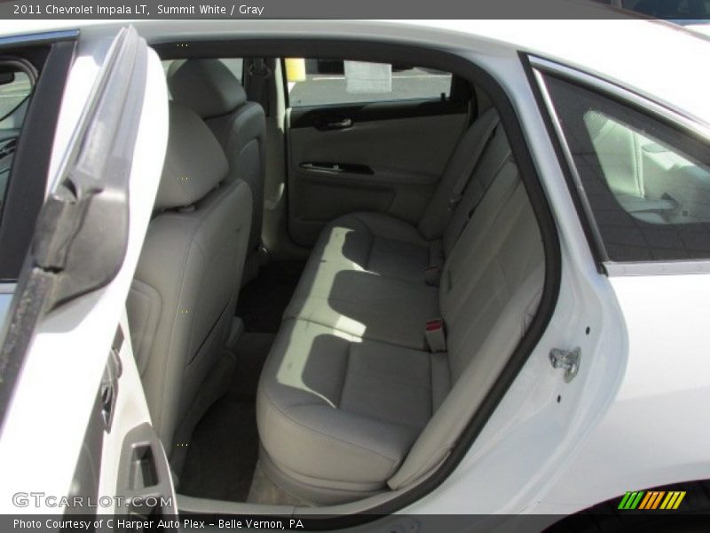 Summit White / Gray 2011 Chevrolet Impala LT