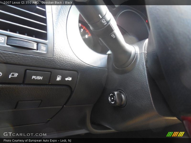 Controls of 2007 GS 350 AWD