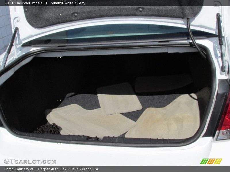 Summit White / Gray 2011 Chevrolet Impala LT