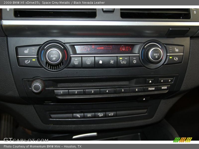 Space Grey Metallic / Black Nevada Leather 2009 BMW X6 xDrive35i