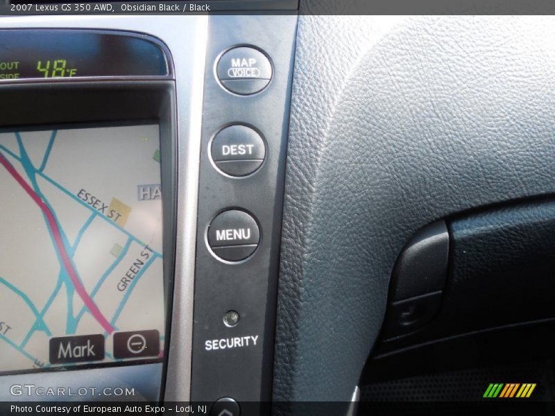Obsidian Black / Black 2007 Lexus GS 350 AWD