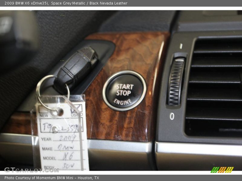 Space Grey Metallic / Black Nevada Leather 2009 BMW X6 xDrive35i