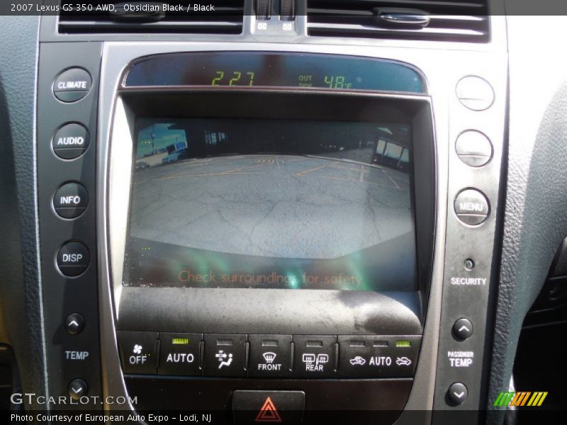 Obsidian Black / Black 2007 Lexus GS 350 AWD