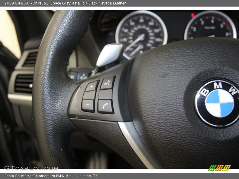 Space Grey Metallic / Black Nevada Leather 2009 BMW X6 xDrive35i