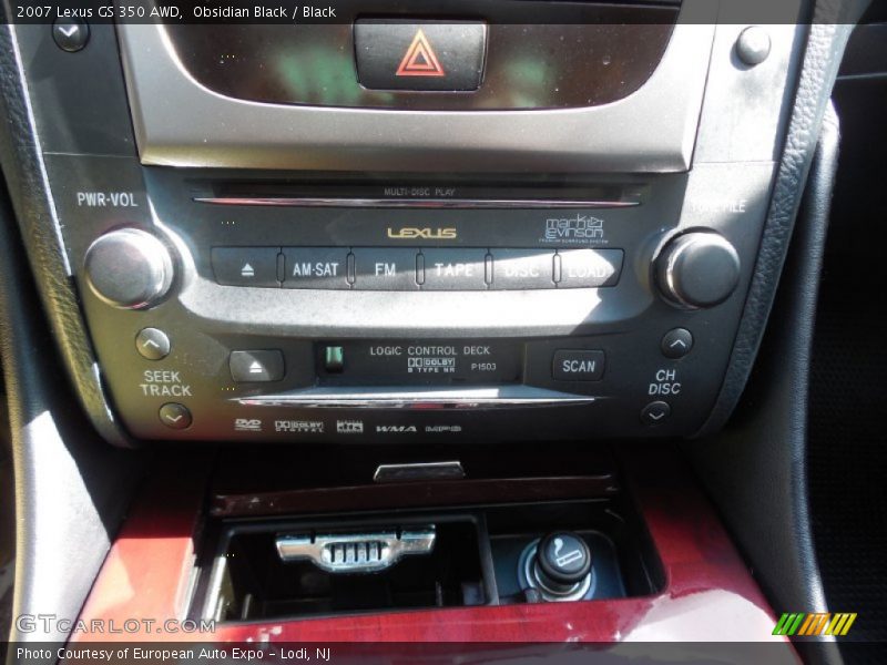 Obsidian Black / Black 2007 Lexus GS 350 AWD