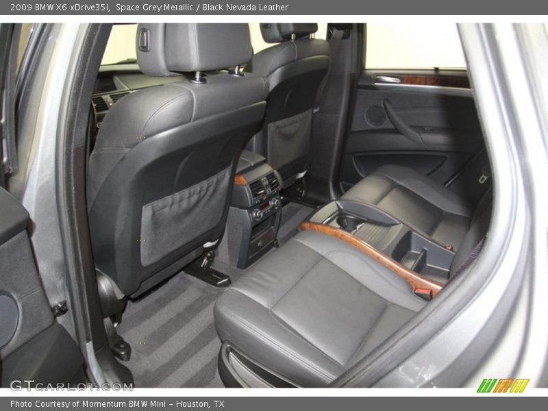 Space Grey Metallic / Black Nevada Leather 2009 BMW X6 xDrive35i