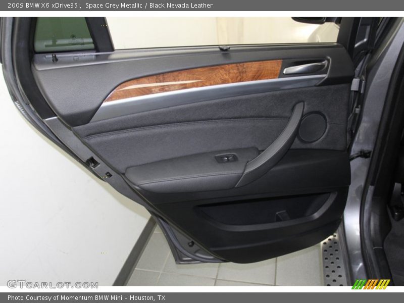 Space Grey Metallic / Black Nevada Leather 2009 BMW X6 xDrive35i