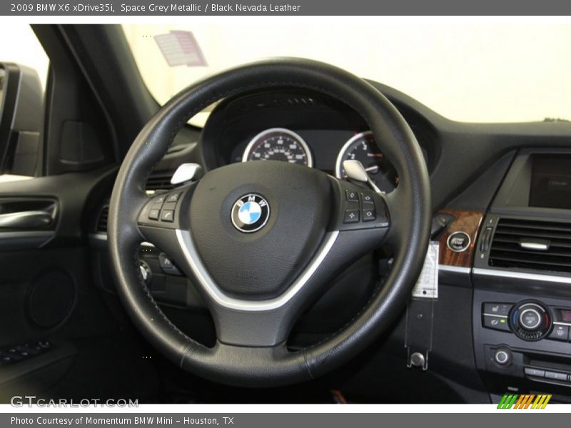 Space Grey Metallic / Black Nevada Leather 2009 BMW X6 xDrive35i