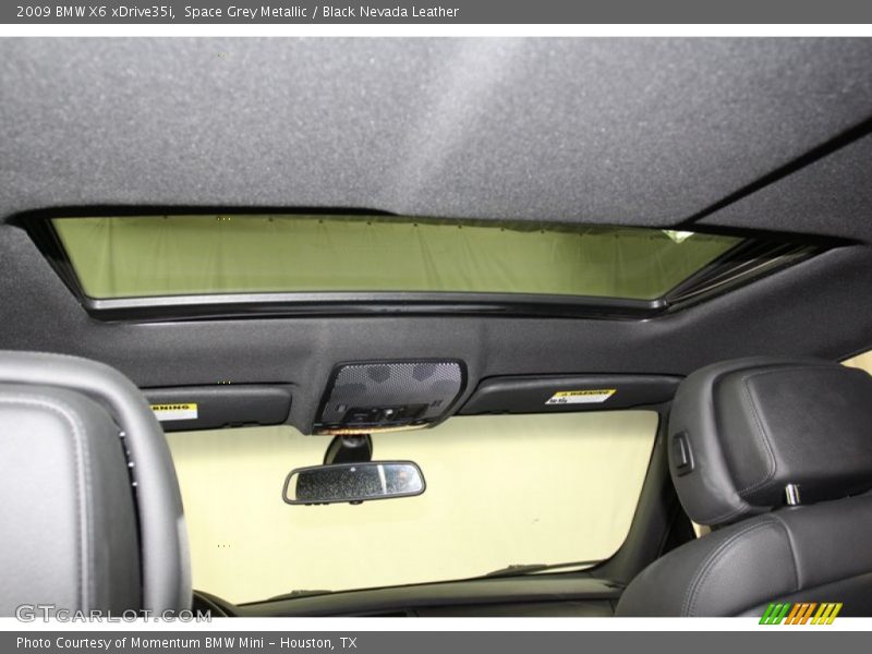 Space Grey Metallic / Black Nevada Leather 2009 BMW X6 xDrive35i