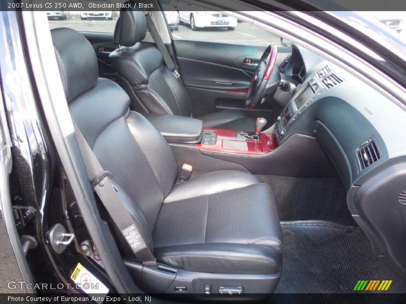 Obsidian Black / Black 2007 Lexus GS 350 AWD